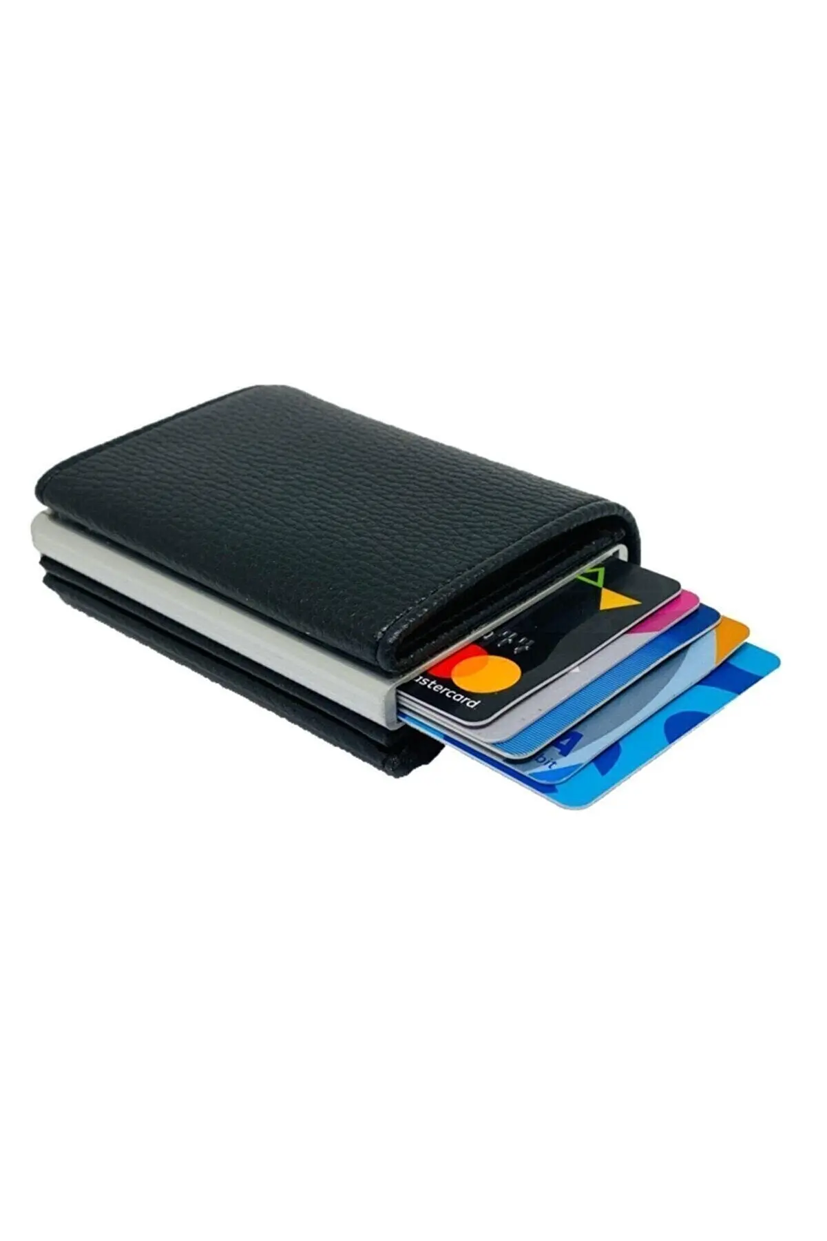 

Minimalist Slim Wallet for Men Metal Mechanism Money Holder Wallet RFID Blocking Aluminum Slim Cash Credit Card Holder ID Window