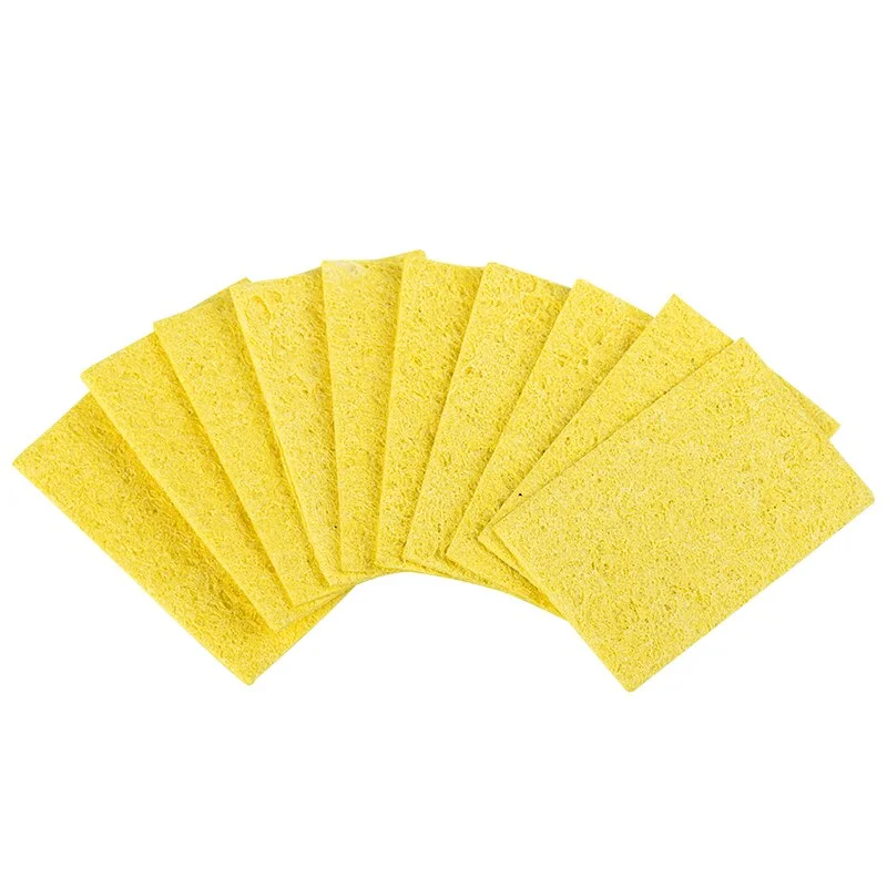 

10Pcs Cleaning Sponge for Solder Tip Accessories Welding Cleaning Tools Use for Soldering Iron Soldering Station