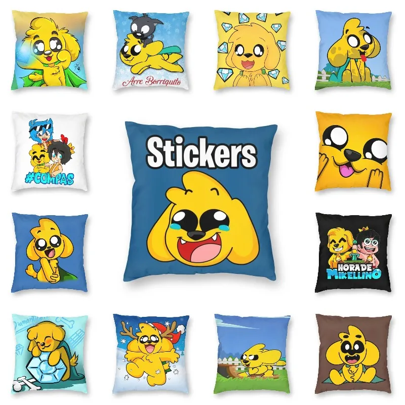 

Mikecrack Cushion Covers Sofa Home Decor Square Throw Pillow Case 45x45 Office Decorative Pillowcases