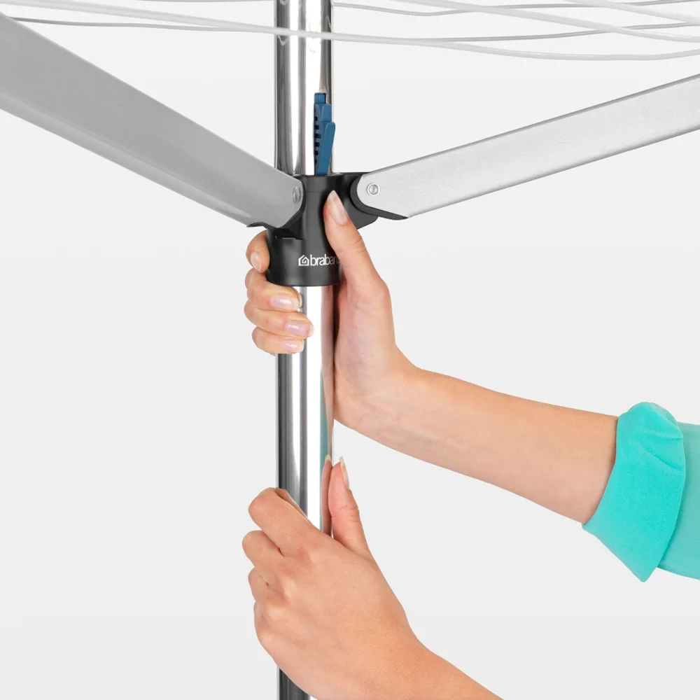 Сушилка уличная для белья Brabantia &quotEssential&quot 50м навески серый металлик 310683|Сушилки