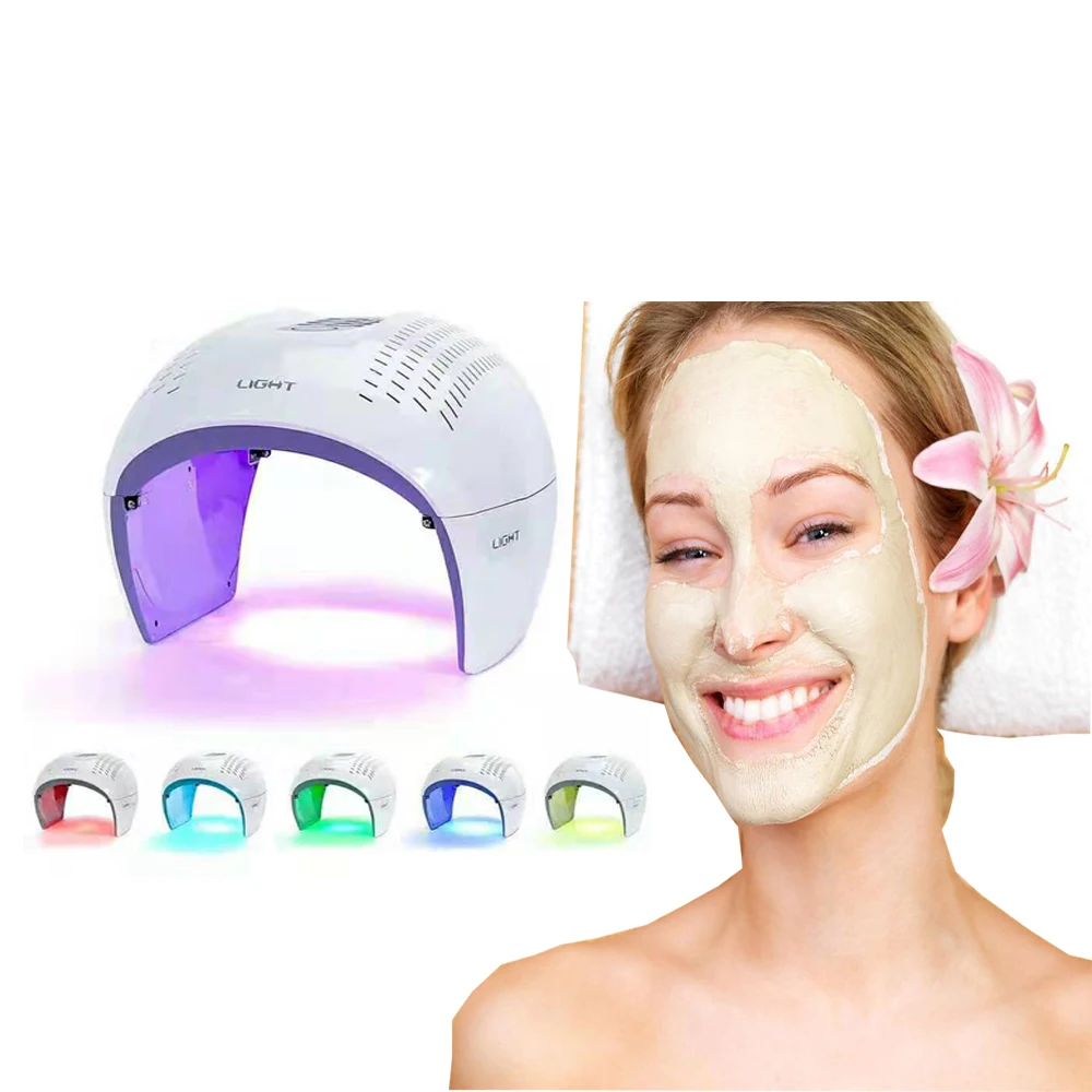 ADVASUN 7 Colors Led Mask Red Light Therapy Face Surgical Spa Facial Photon Mask Face Care Beauty Acne Treatment Multifunctional