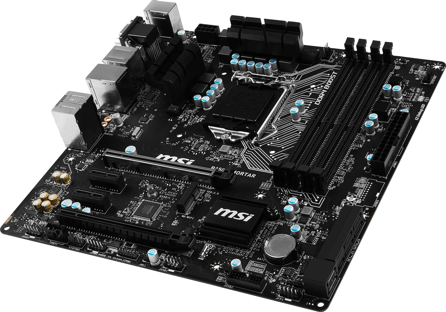 Материнская плата MSI B150M микро ATX системная DDR4 64 Гб Intel B150 1151 M PCI-E 150 USB3.0 |