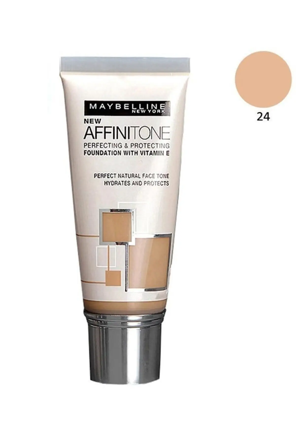 

Увлажняющая Основа Maybelline New York-Affinitone Foundation No: 24