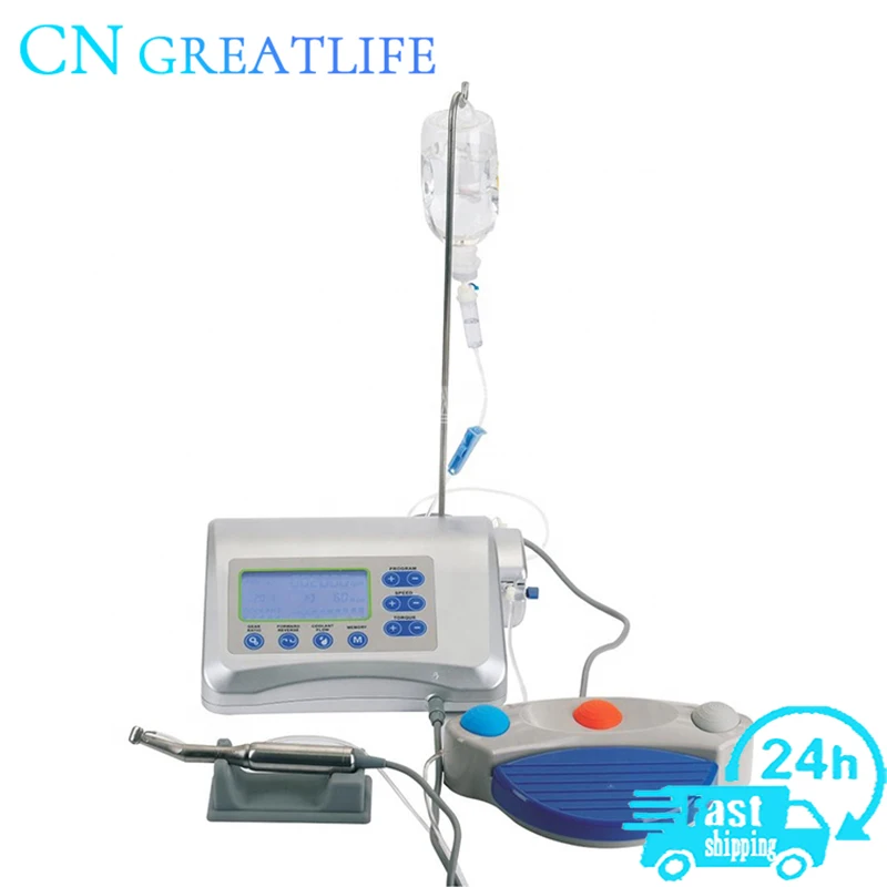 

Dental Brushless Drill Motor Implant Dental Dental Implant Motor Implant System with 20:1 Reduction Contra Angle Handpiece