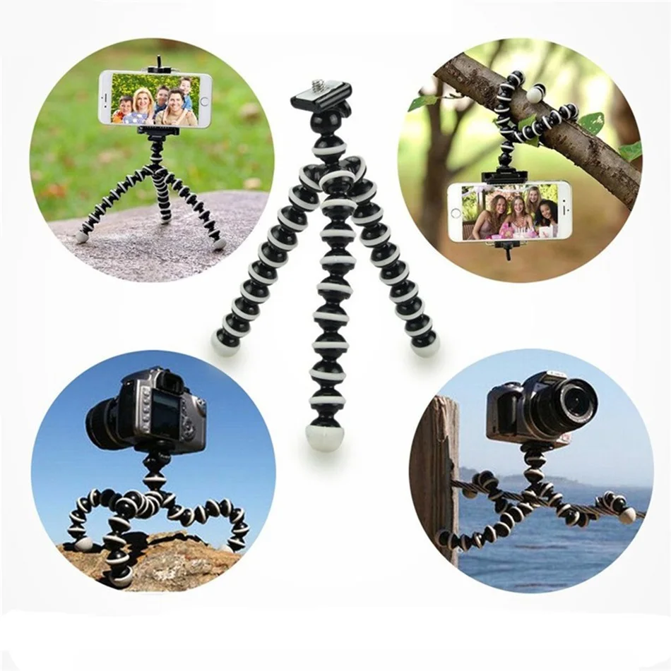 Штатив-трипод гибкий Осьминог Gorillapod для телефона камеры S M L / настольный