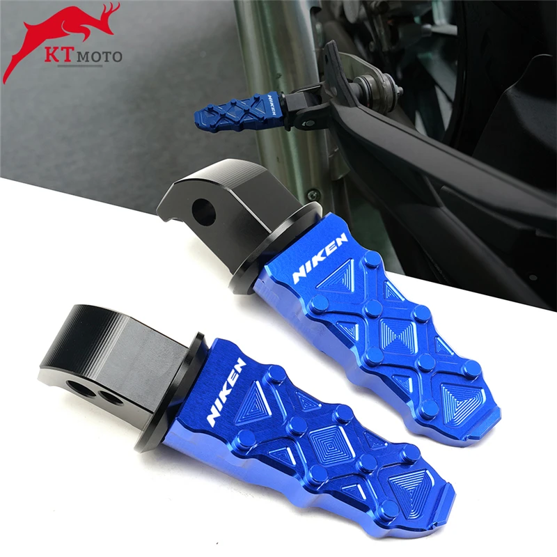 

For YAMAHA NIKEN NIKEN GT 2018-2021 2020 2019 Motorcycle CNC Latest high quality Rear Foot Pegs Rests Passenger Footrests
