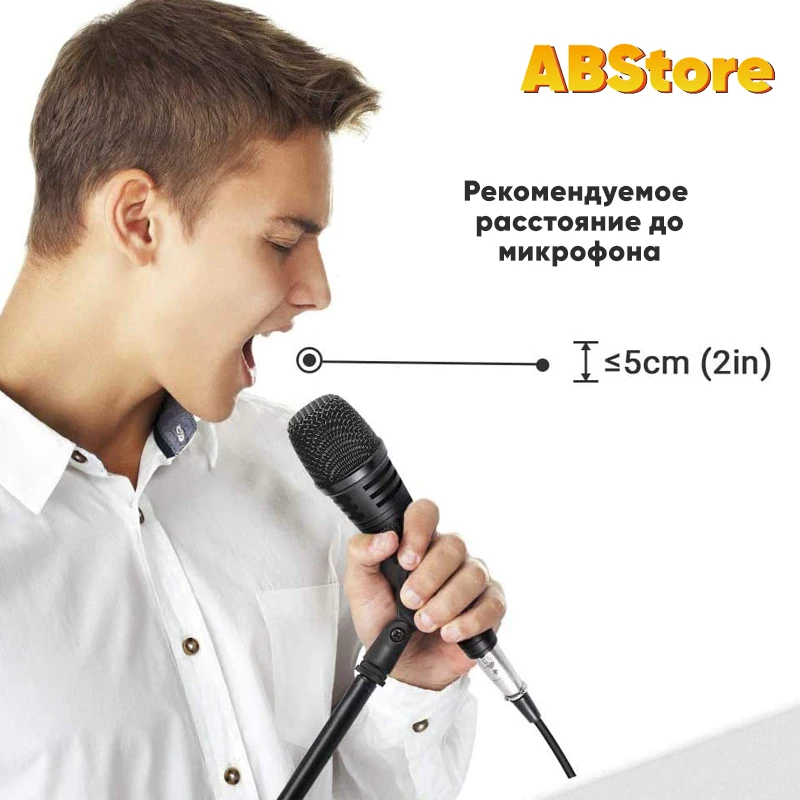 Dynamic microphone Soundking eh002 XLR for Singing wedding Stage streaming karaoke Speaker studio recording home theater Amp Mixer 3-pin connector