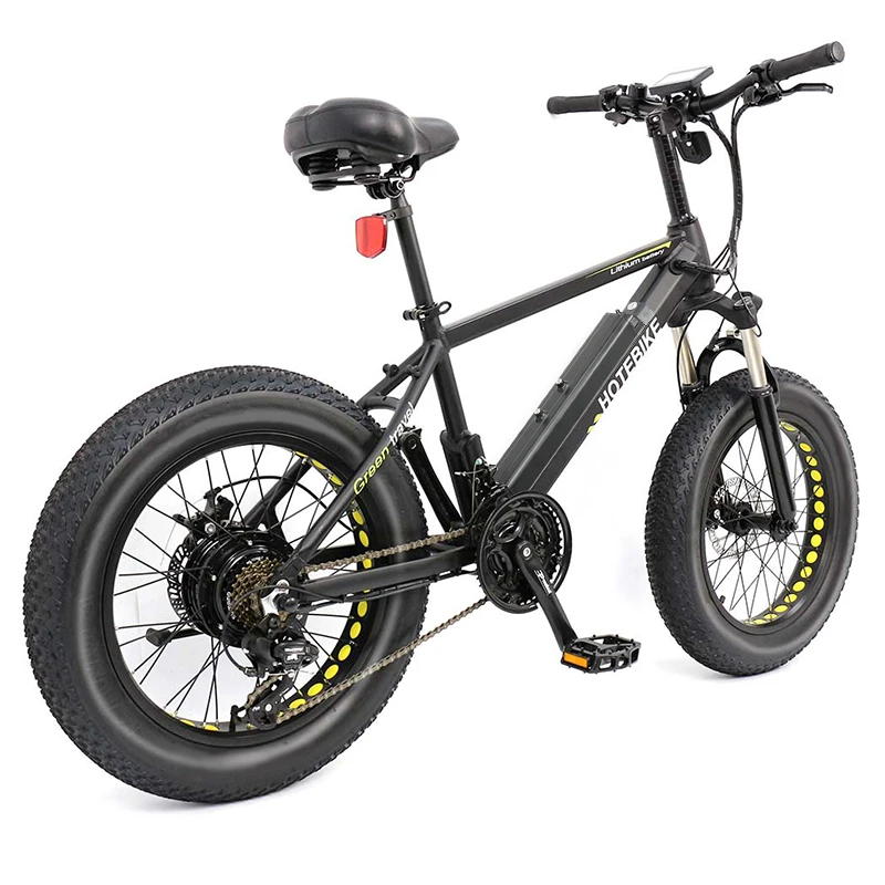 Preise 20 Zoll Elektrische Fett Bike Fett Reifen Elektrische Bike (A6AH20F-48V500W)