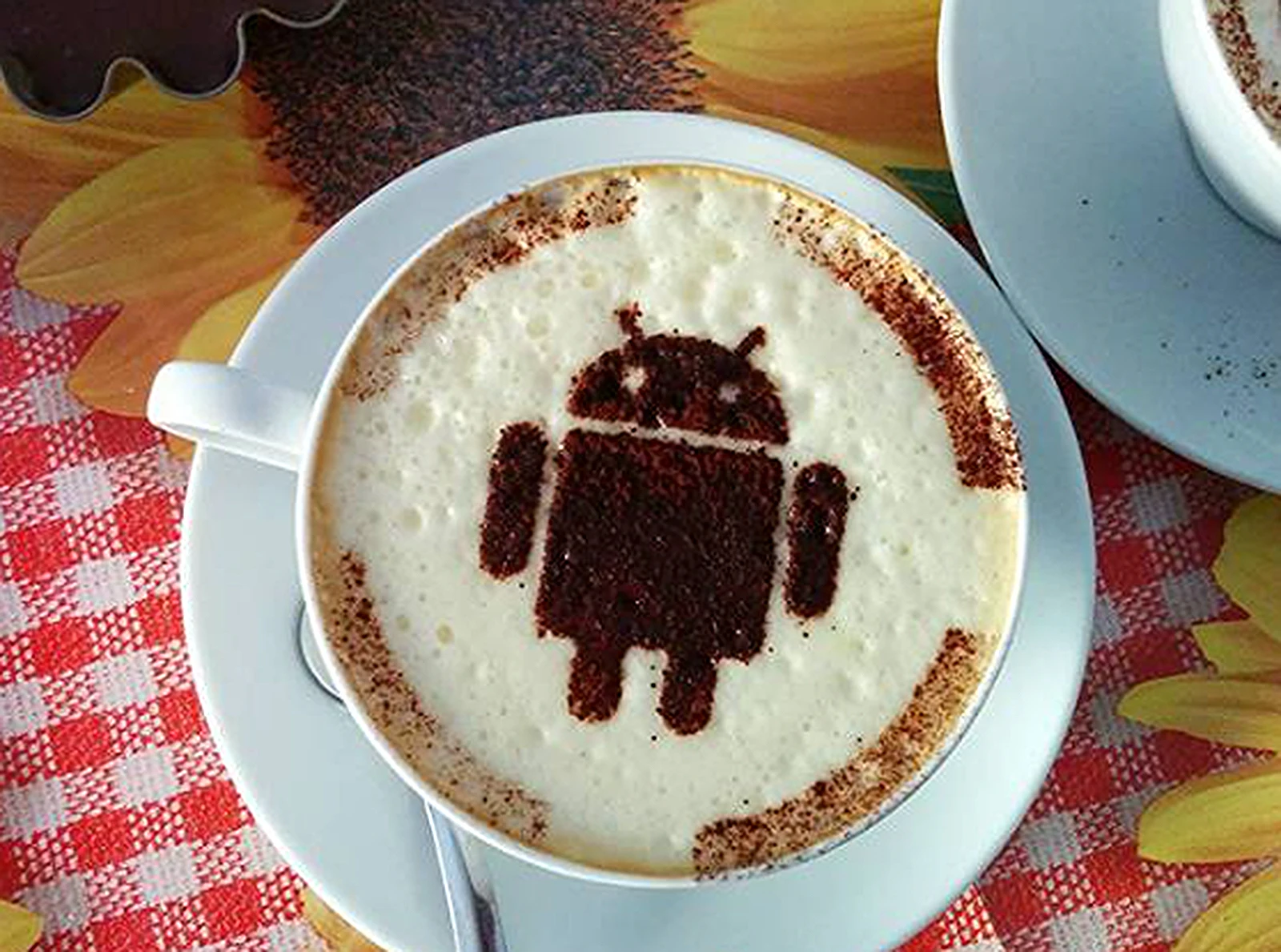 

Трафареты для кофе Android трафарет для капучино
