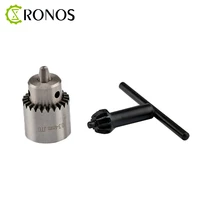 mini drill chuck micro 0 3 4mm jto chuck and wrench with 5mm shaft connecting rod for 775 motor