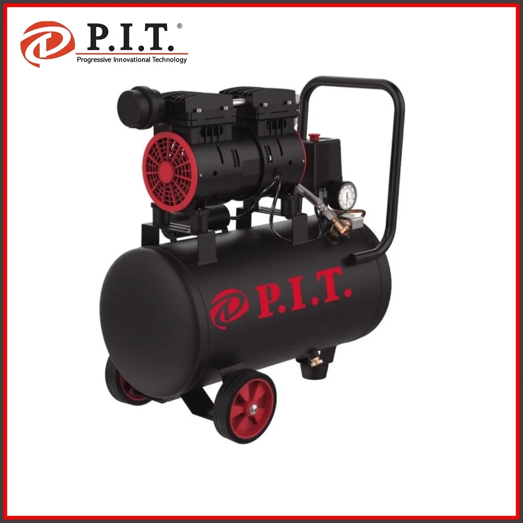 Компрессор поршневой PIT PAC24-C1 безмасляный |