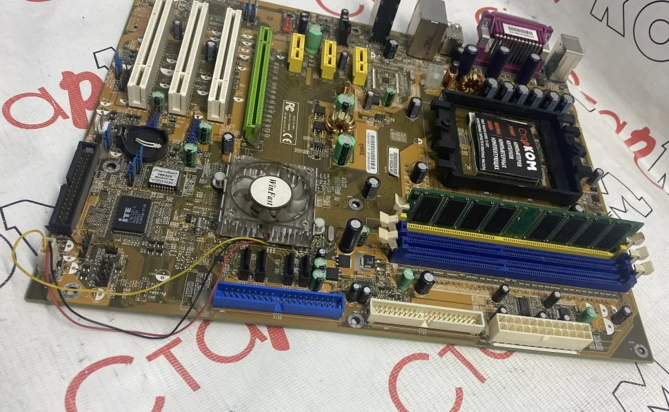 Материнская плата Foxconn K8CK804A03-6LRS NF4K8AB-RS Socket 754 |
