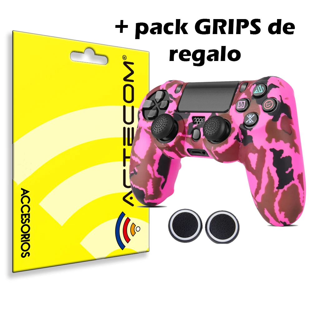 Силиконовый чехол ACTECOM для Sony PlayStation 4 PS4/Slim/Pro Dualshock4 гелевый Чехол PS4 +