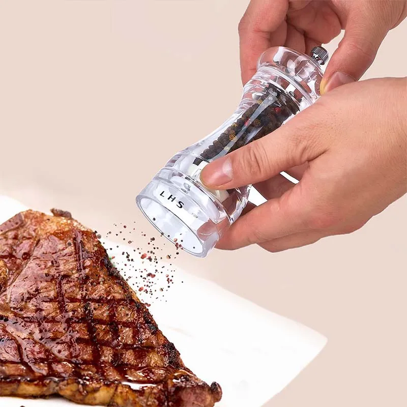 Мельница LHS для соли и перца регулируемая керамическая мельница специй перечной