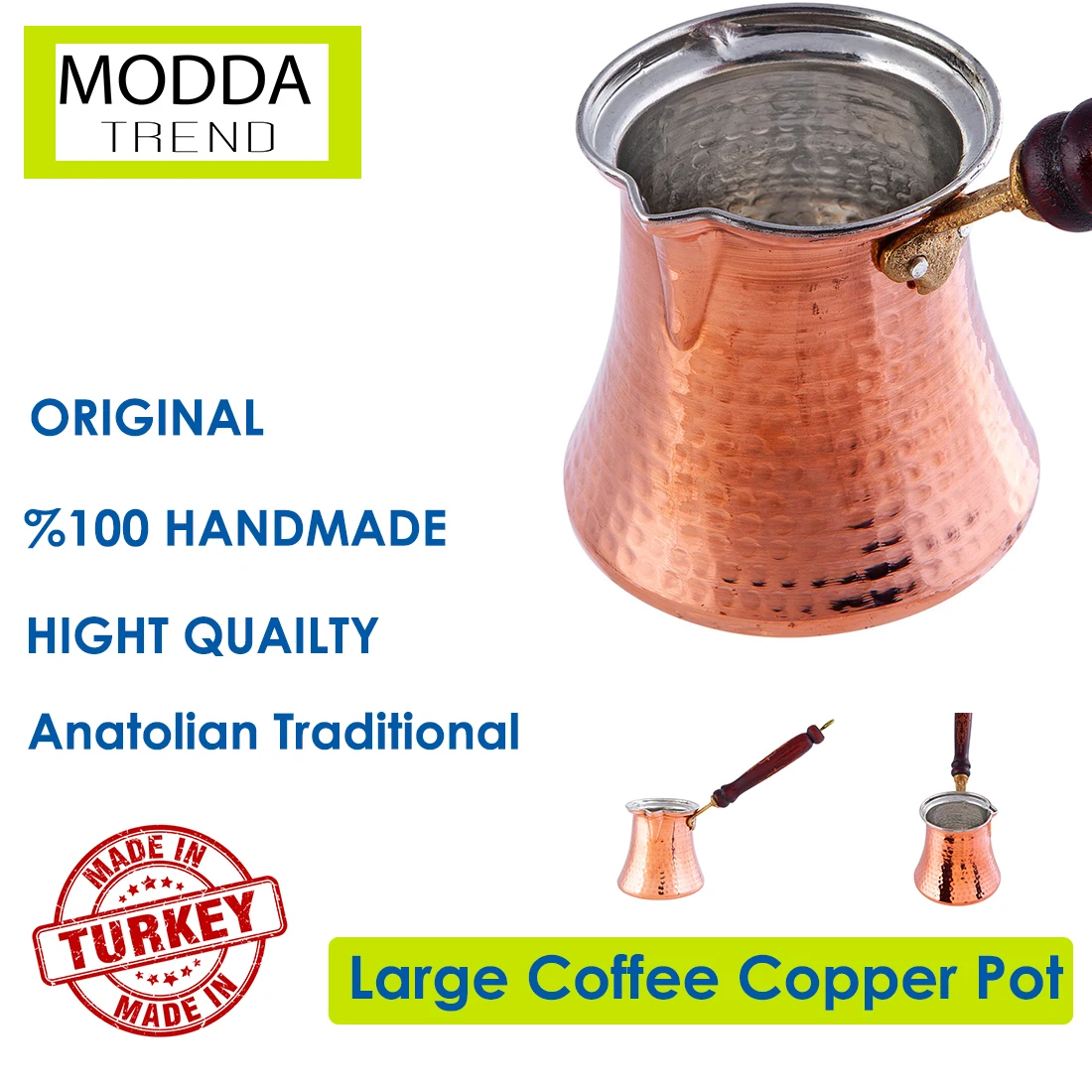 Оригинальный % 100 ручной работы Высокое качество Анатолии Медь вкусные Кофе