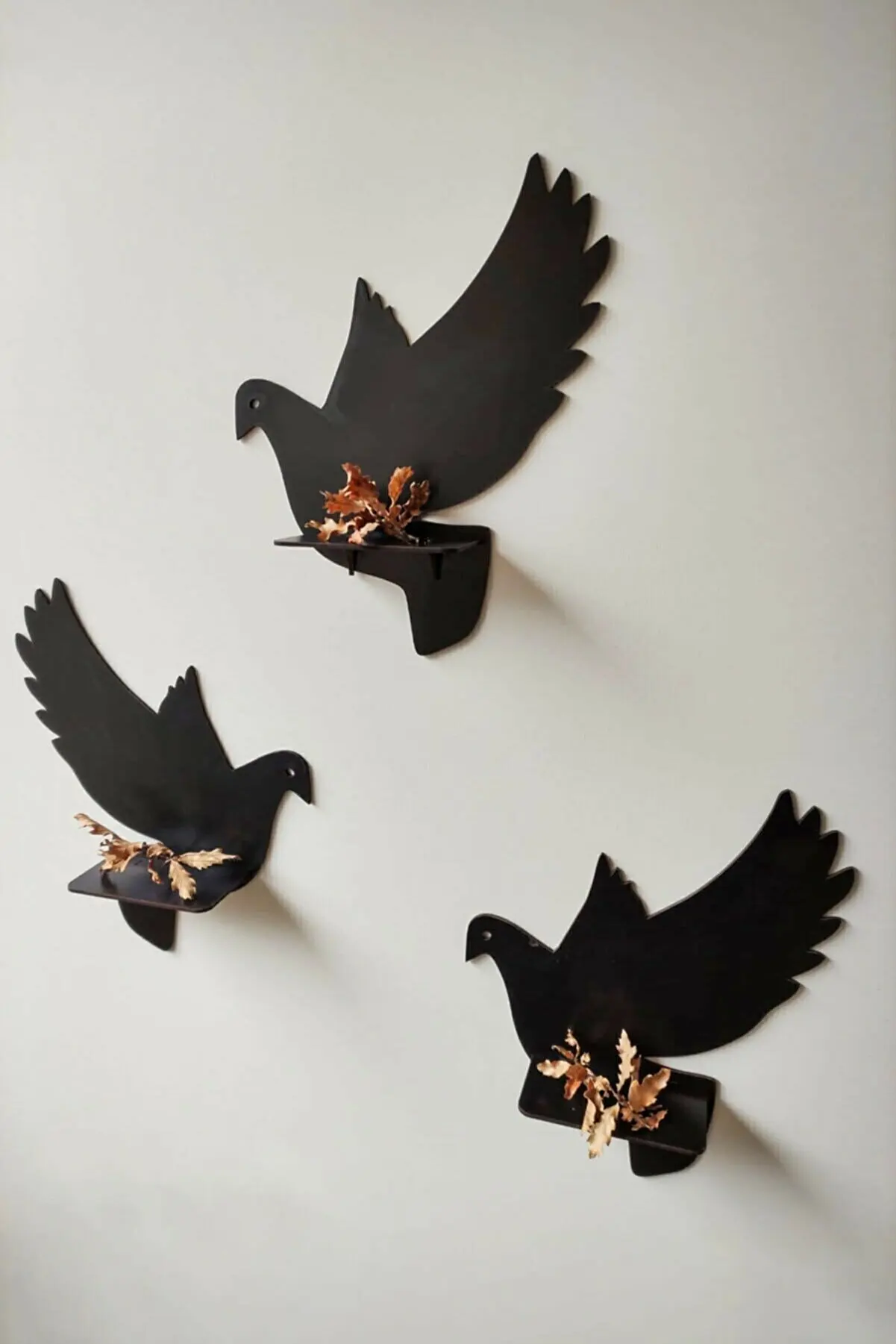 

Деревянная Декоративная фотография голубей из 3 предметов