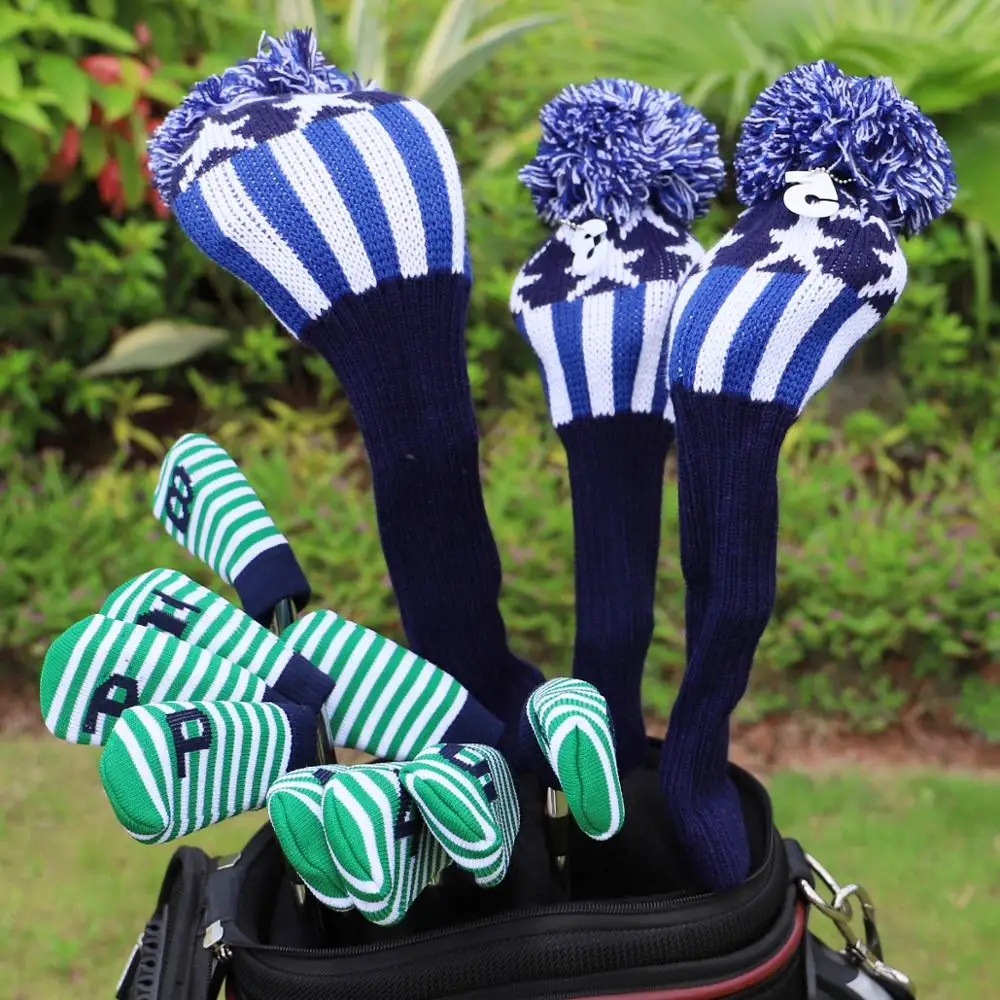 3 шт. вязаные шерстяные головные уборы для гольфа | Спорт и развлечения