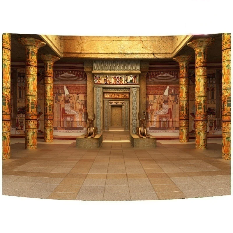 SepYue Древняя египетская стенная роспись настенное искусство висит для гостиной