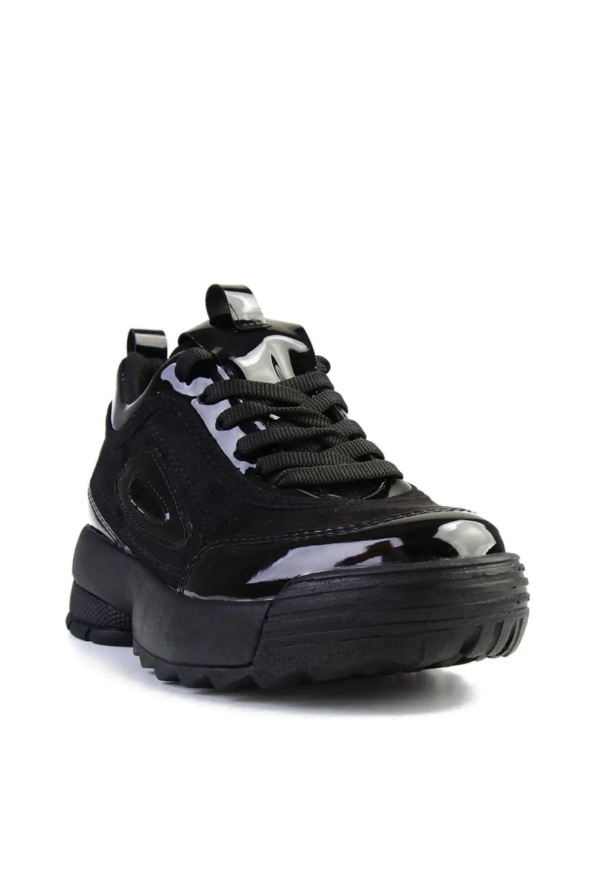 Bambi Black Suede Patent leather Women 'S Casual Shoes G0521204009 | Обувь