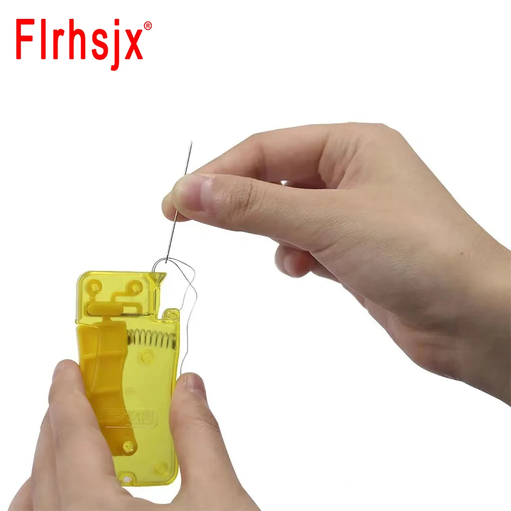 

1/2/3pcs Automatic Needle Threader Stitch Insertion Tool Plastic Sewing for Embroidery Home DIY Craft Sewing Tools