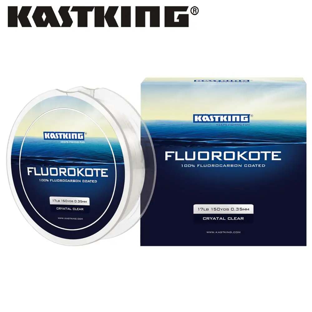 KastKing фторокорд с сильным фторуглеродным покрытием леска 137m 274m 0 18 48 мм мононитная