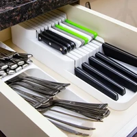 Kitchen Organizer Cutlery Storage Box Knife Block Holder Drawer Rack Stand Cabinet Tray Cage Multifunctional Deskto