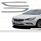 Бесплатная доставка, автомобильные аксессуары, новый стиль, высокое качество, легкий монтаж, яркий хром, 2 шт., Передняя противотуманная фара, рамка для Opel Astra K 2015-2019
