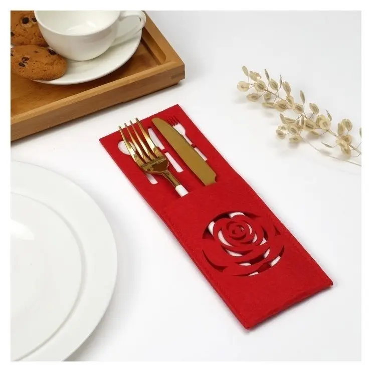 Доляна Конверт для столовых приборов доляна