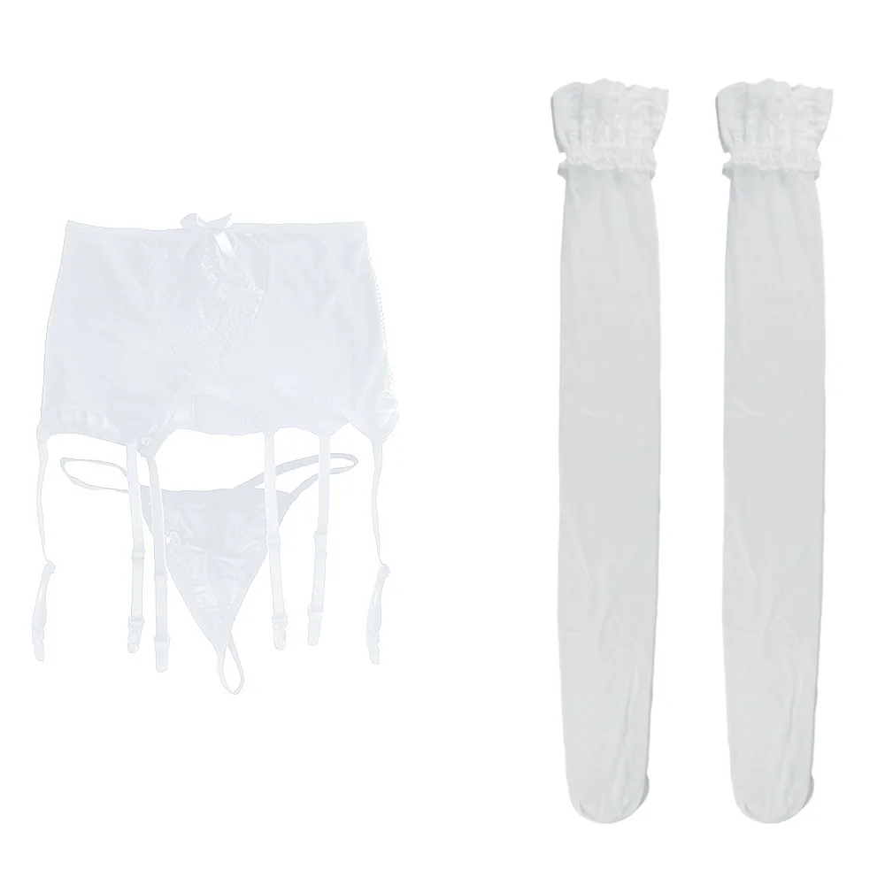 Платочно-Пояс для чулок женское сексуальное нижнее белье колготки облегающие