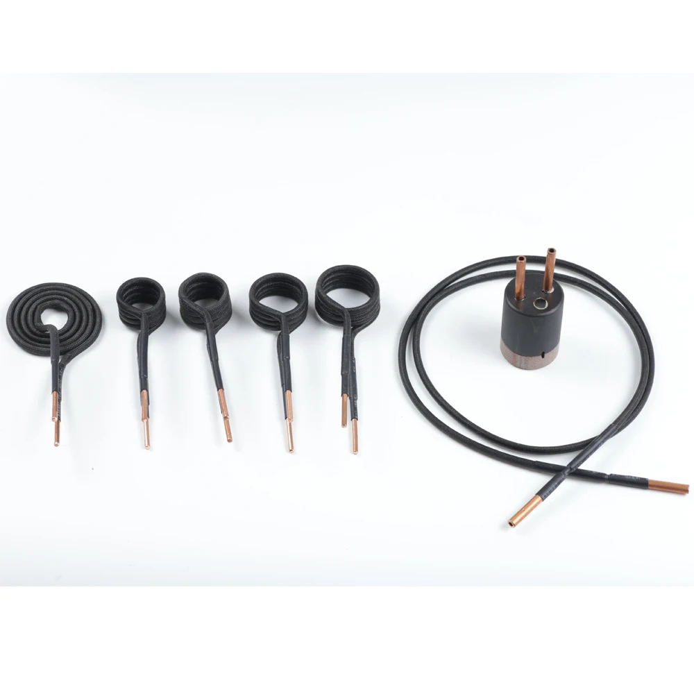 

2000W 220V/110V 100KHZ induction heating machine for bolt and nut heating with 5 coils +1 wires+1 PDR