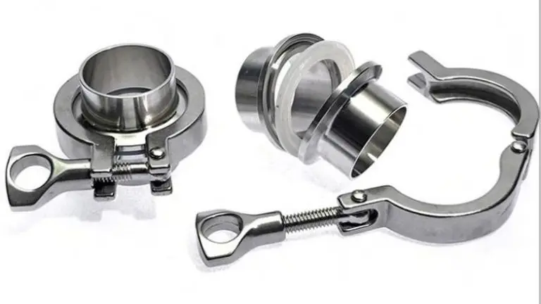 3/4&quot 8&quot Набор: хомут наконечники прокладка. Нержавеющая сталь 304|stainless steel sanitary