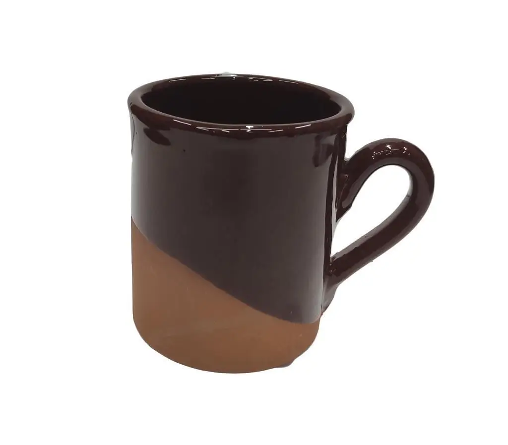 

Arslanta Earth Handmade Brown Handle Mug Cup