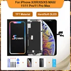 OLED для iPhone X XR XS XSMAX с 3D сенсорным дигитайзером в сборе, 11 Pro Max, сменный ЖК-экран с поддержкой True Tone