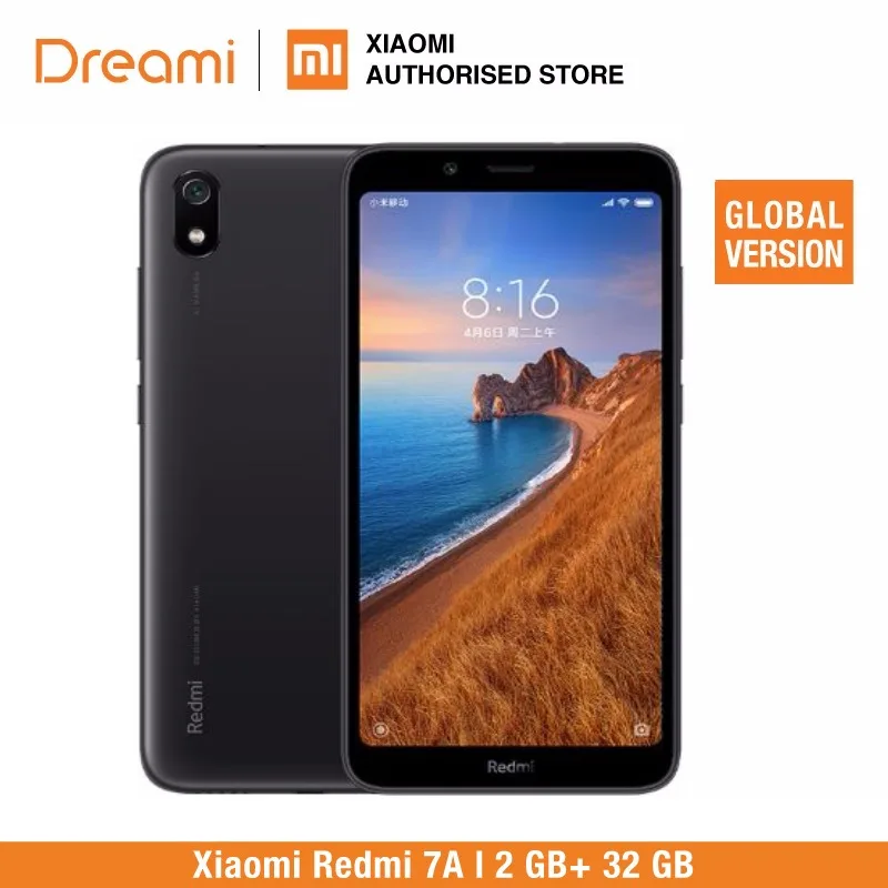 Глобальная версия Xiaomi Redmi 7A 32 ГБ rom 2 ram (абсолютно новая и герметичная) 7a