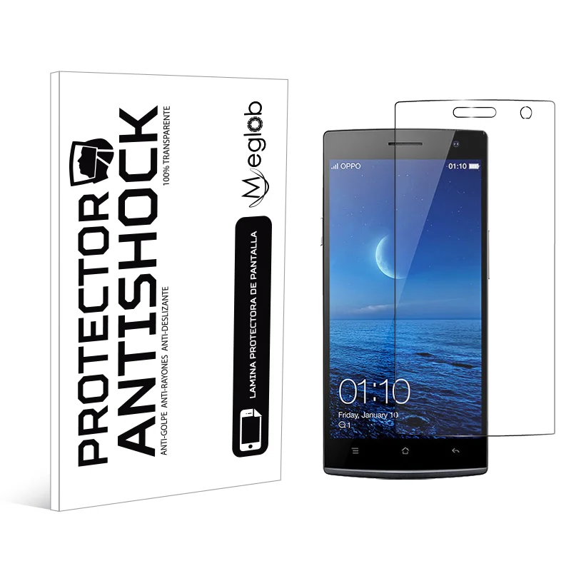 Экран протектор Анти-шок Анти-Царапины анти-ударная пленка для совместим с Oppo Find 7