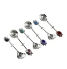 6 шт., медные чайные ложки с изображением султана, для кофе, молока, эспрессо, чайная ложка, сахарный десерт, чайная ложка, Сделано в Турции