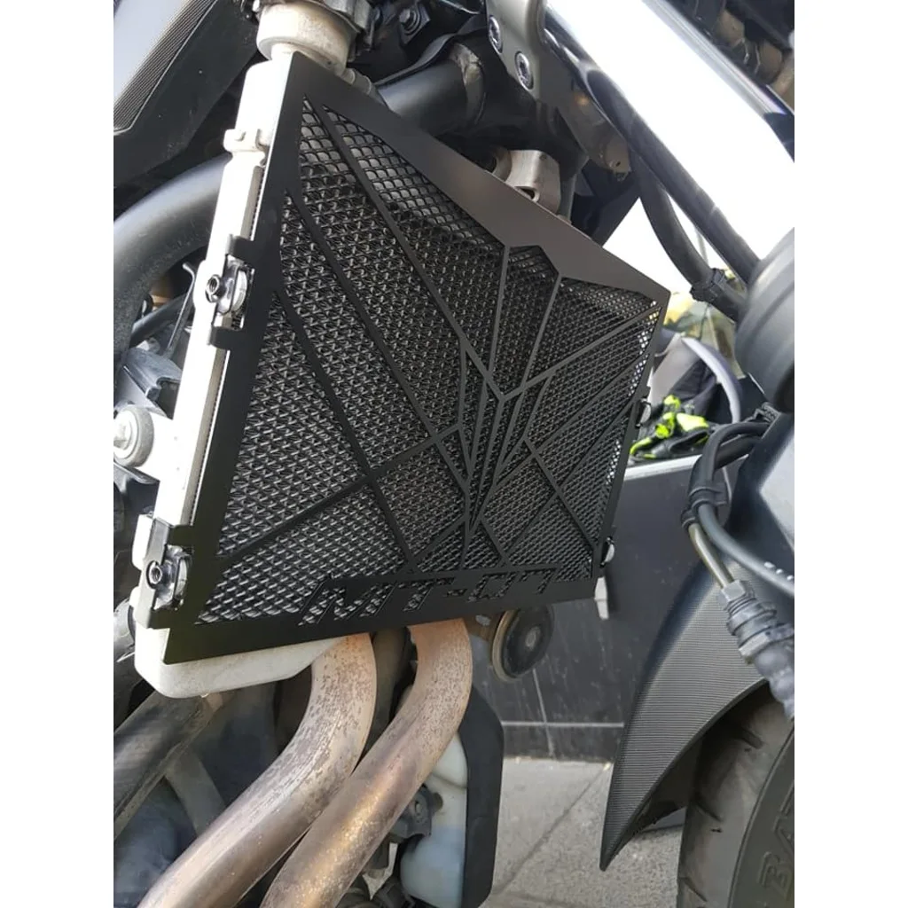 

Защита радиатора для Yamaha MT-07, защитная крышка радиатора, протектор масляного радиатора (MT FZ 07 трассоискатель)