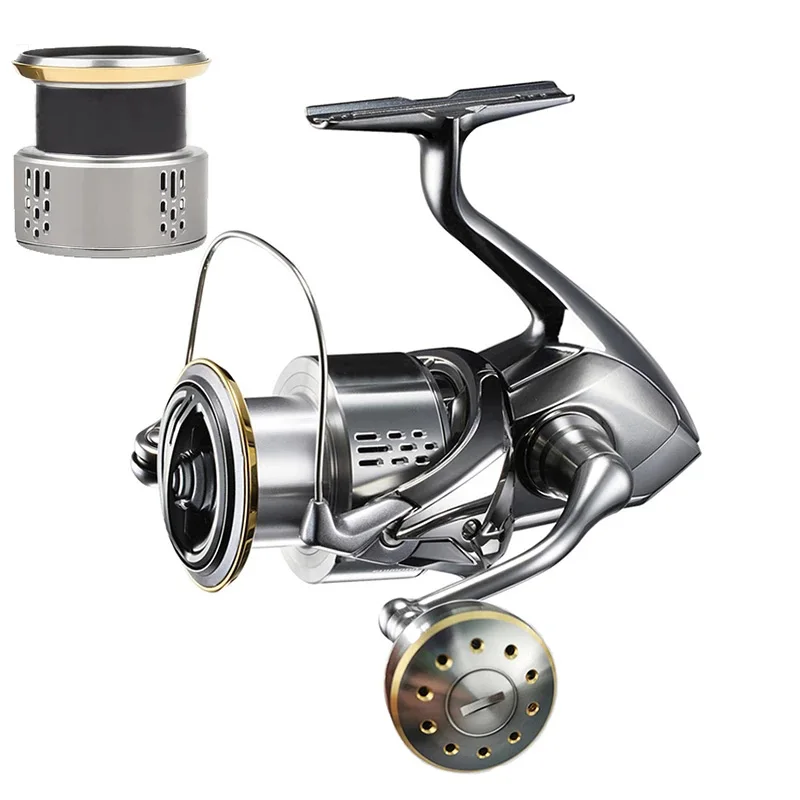 

STELLA'Same design Spinning Fishing Reel 9+1BEARINGS Saltwater Fishing Tackle Rxtra spare spool MAX DRAG 55(LB) SG1000-SG6000