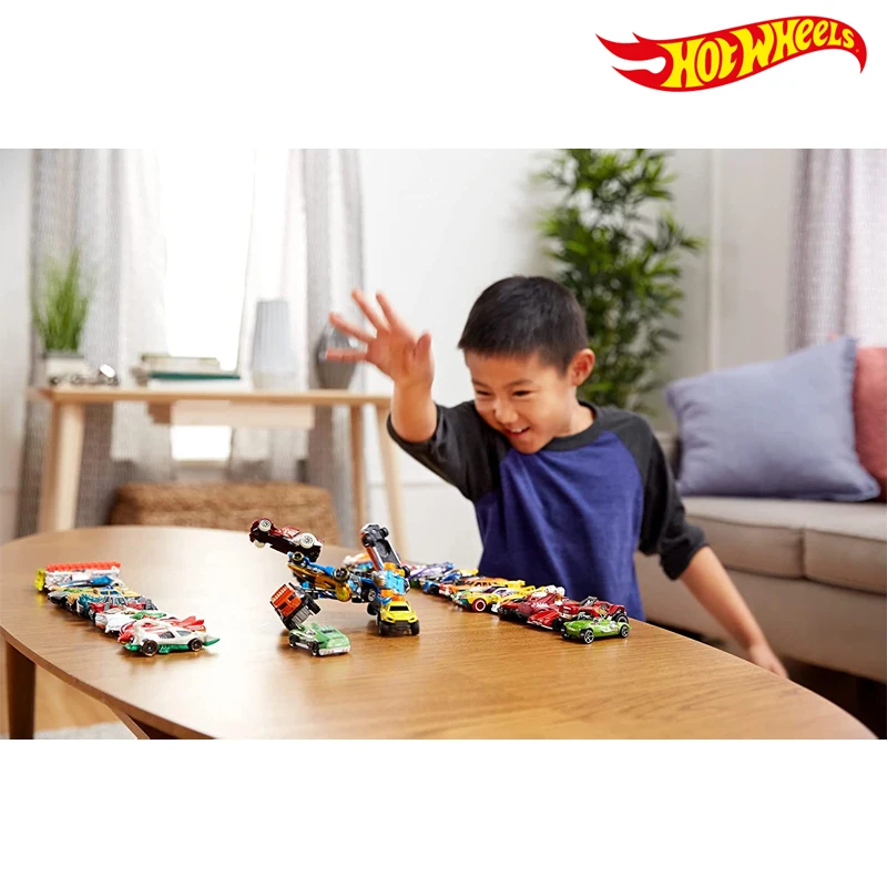 Новинка 20 шт. набор автомобиля Hot Wheels смешанный ассортимент H7045 металлический