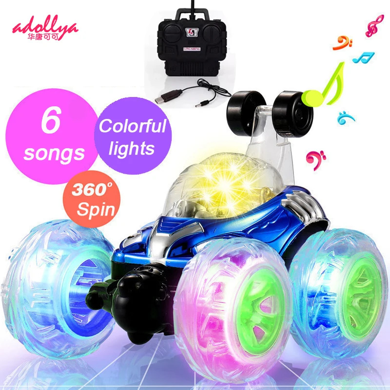 Радиоуправляемая машина высокоскоростная 3D раскладка с цветной вспышкой и