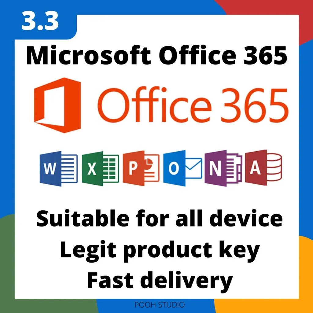 

Bureau professionnel ACCOUNT 365 Pro Plus Account / 5 Devices for Windows and Mac