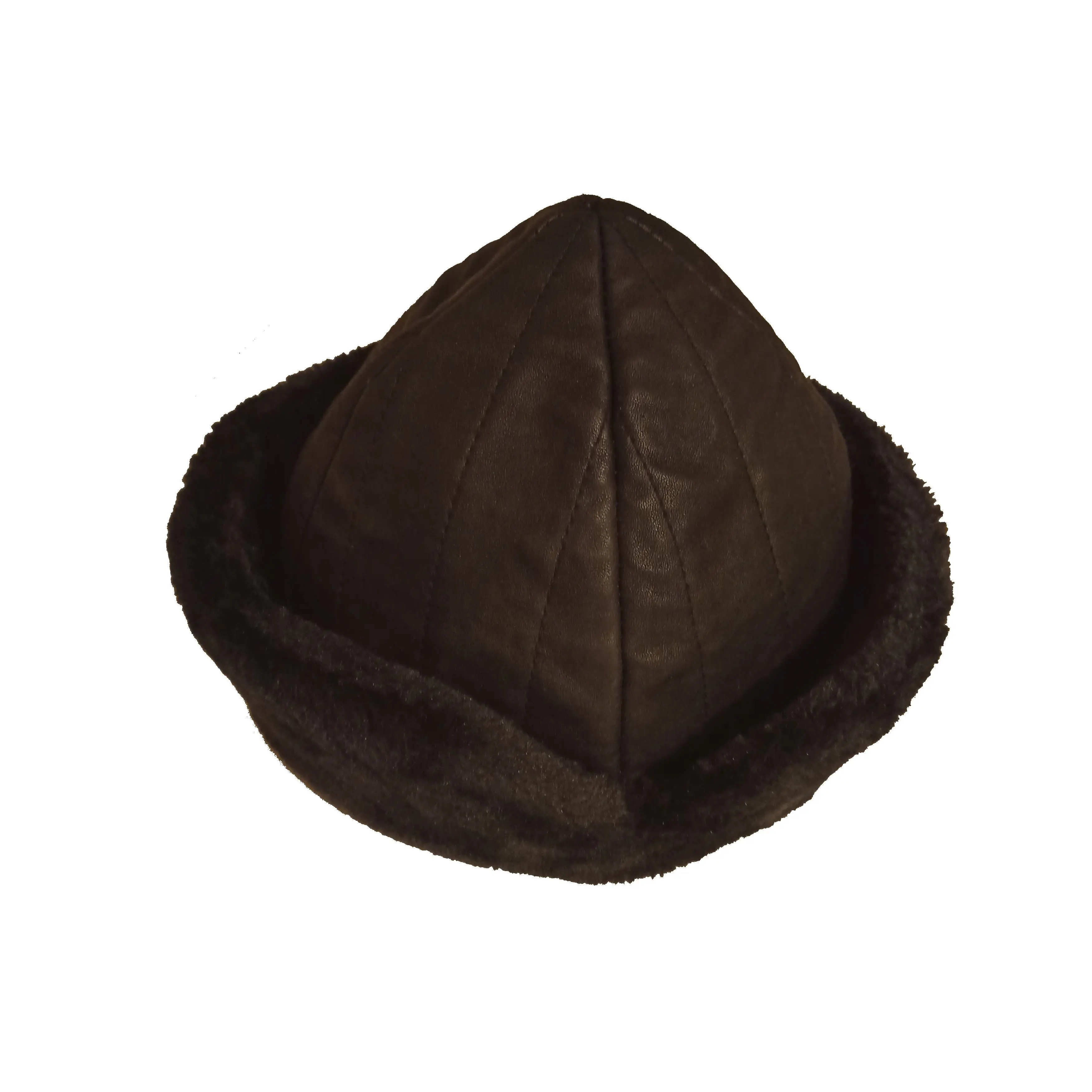 Шляпа из кожи оттоманка с лошадью для стрельбы лука средневековая