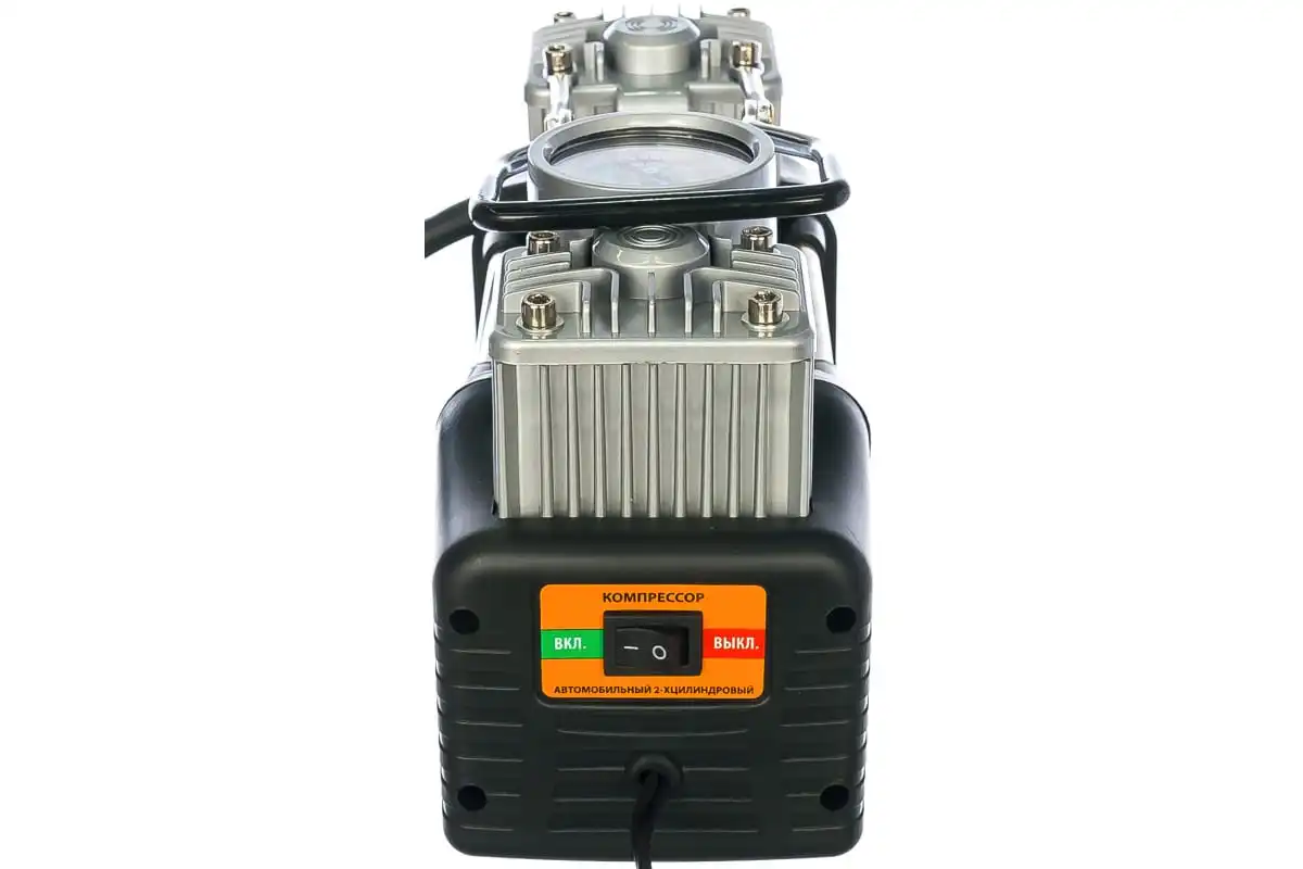 Компрессор автомобильный СПЕЦ КПА-100 насос для накачки шин мяча колес велосипеда