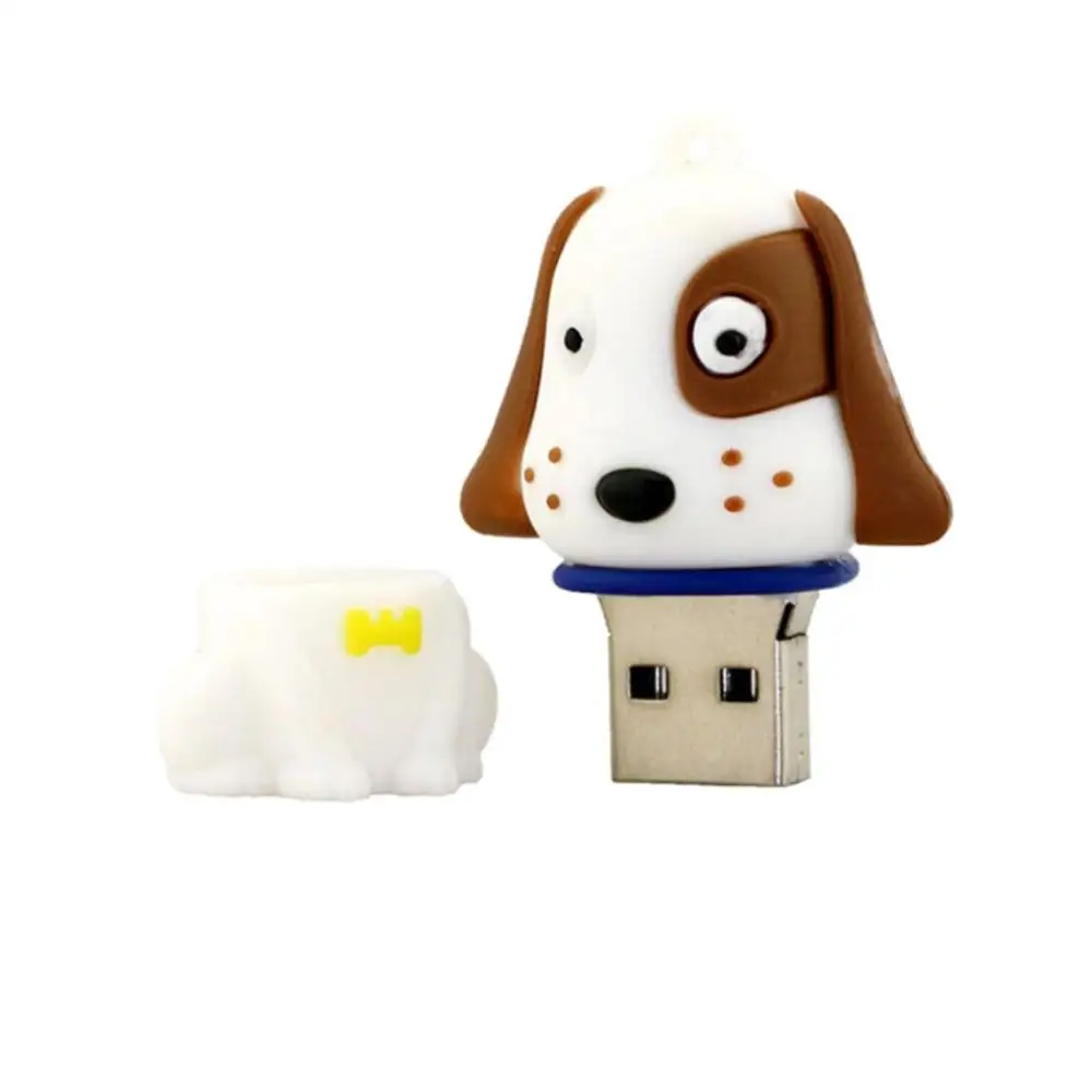 USB флеш накопитель 128 ГБ супер милый тест с изображением собаки карта памяти 4 8 16 32