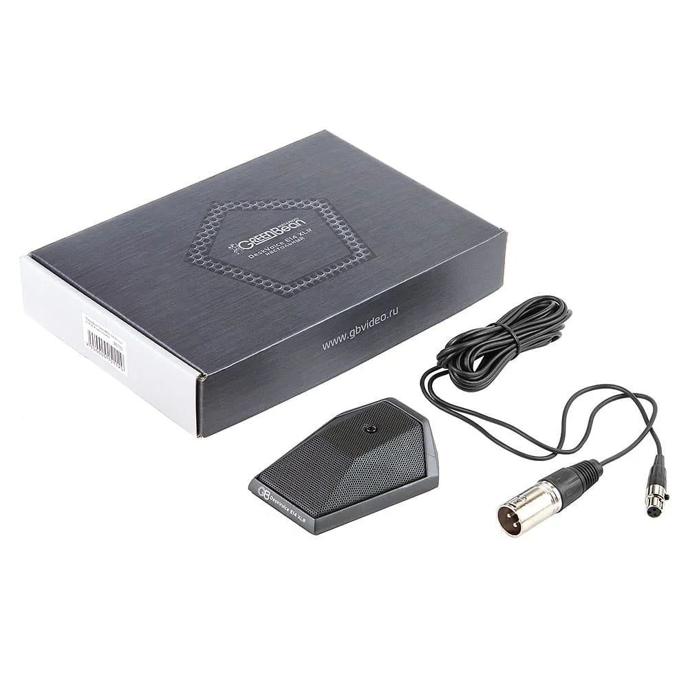 Микрофон GreenBean DeskVoice E14 XLR настольный | Электроника