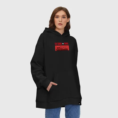 Худи SuperOversize хлопок БУМАЖНЫЙ ДОМ|Женские толстовки и свитшоты| |