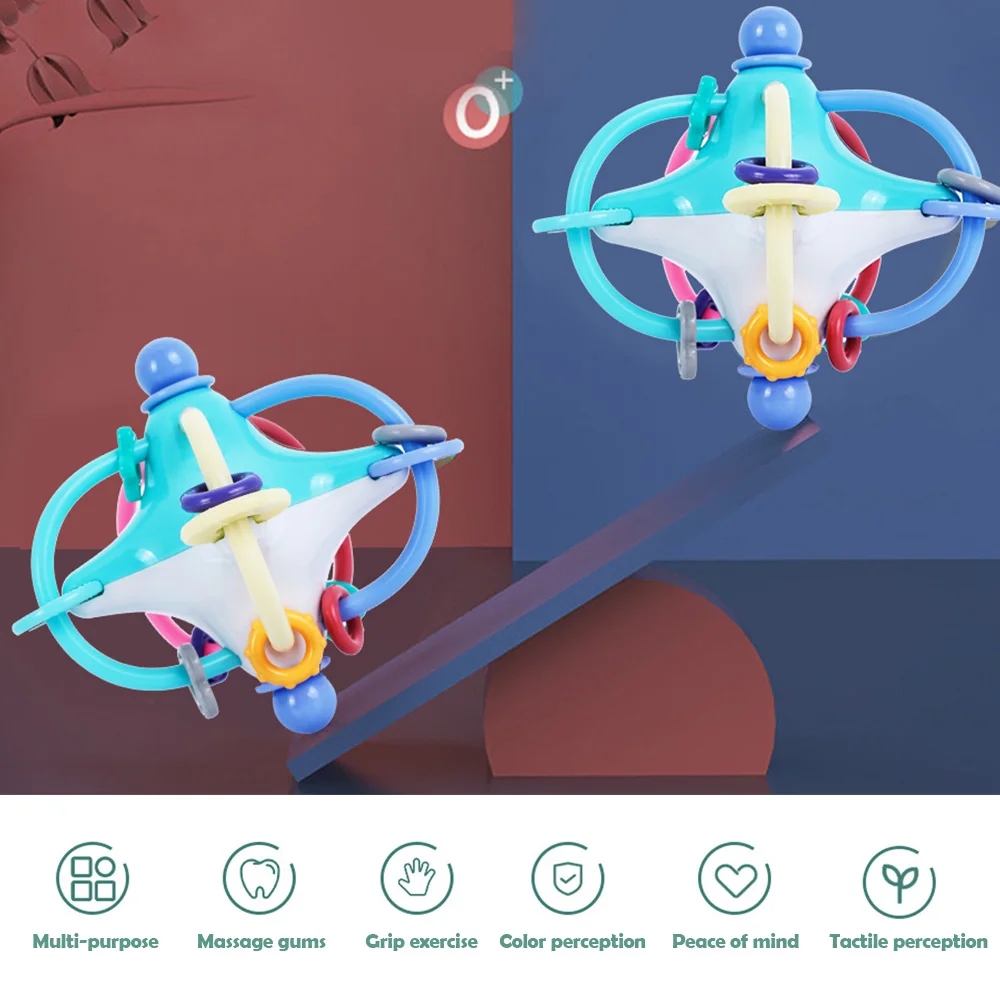 Ранние обучающие игрушки для ребенка 0 12 месяцев пазл ручной ловли погремушки мяч