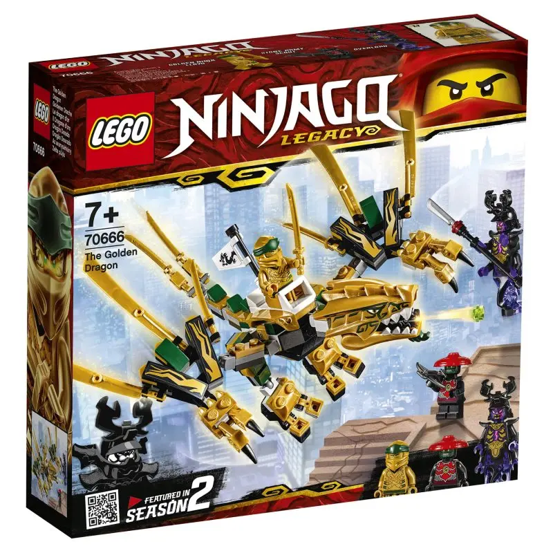 Конструктор LEGO Ninjago 70666 Золотой Дракон | Игрушки и хобби