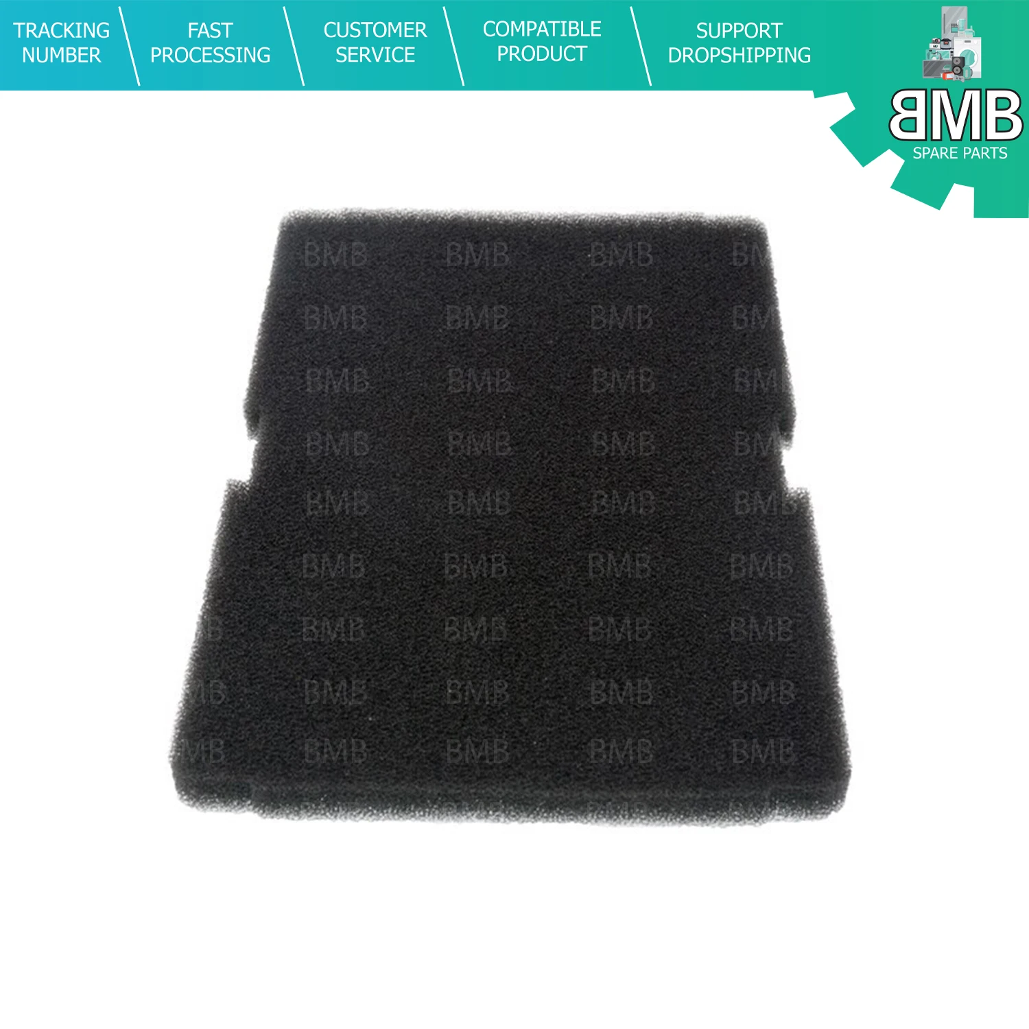 Evaporator sponge filter tumble dryer for Beko Blomberg Grundig D81-HPE D86HP 296484 3870KTHP/3880KT | Бытовая техника