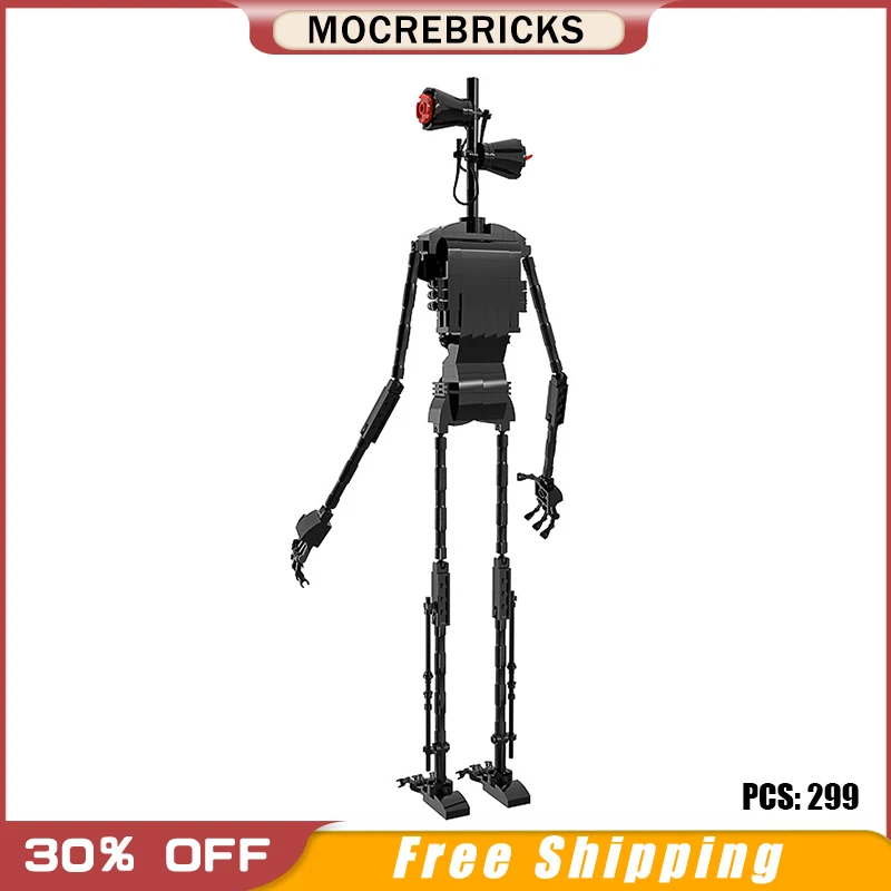 

Конструктор Buildmoc Creator MOC, Детский конструктор с сиреной, маленькие детали для обучения, подарок